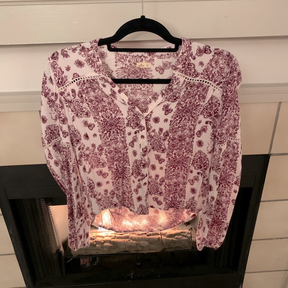 Hollister Women’s Designed Blouse, XS